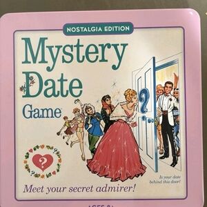 Mystery Date Game - Nostalgia Edition with Pink Design